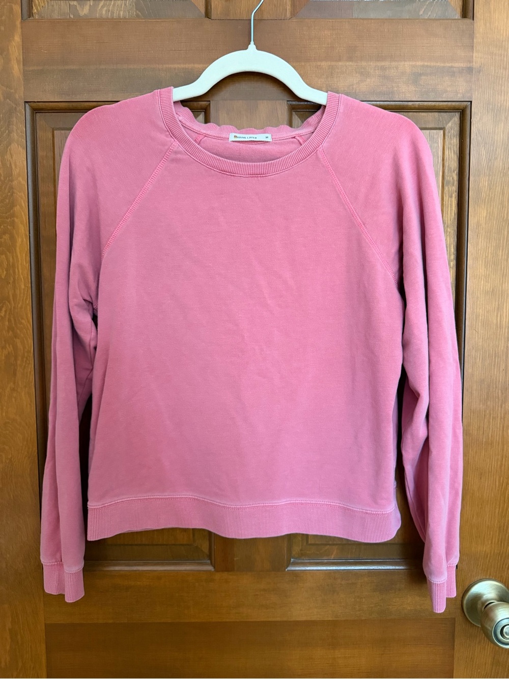 Marine Layer Dusty Rose Crewneck Size Medium